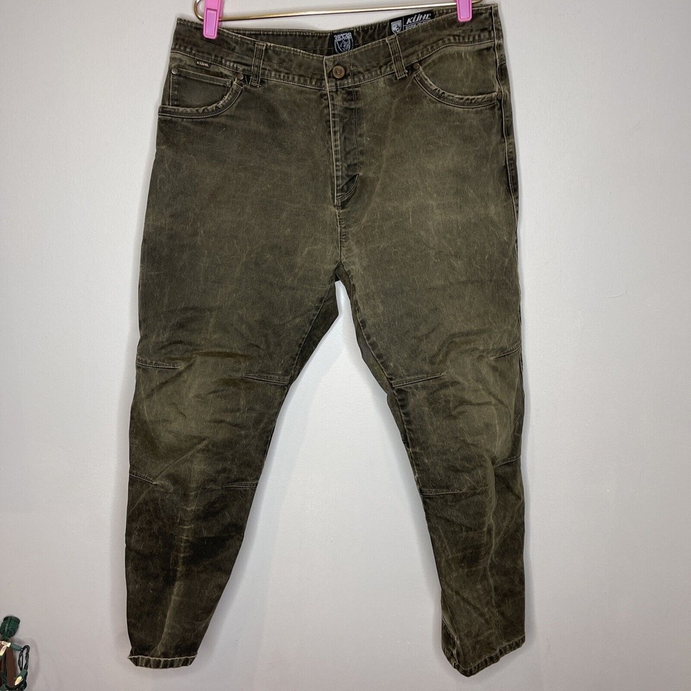 Kuhl Patina Dye Dark Green Jeans Mens